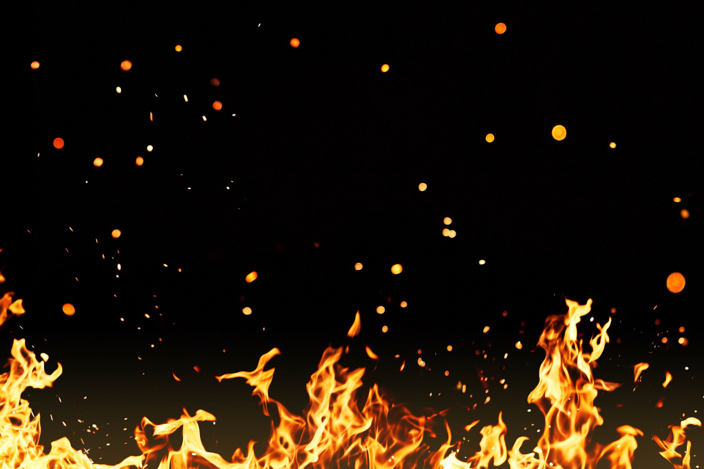 Fire flames background